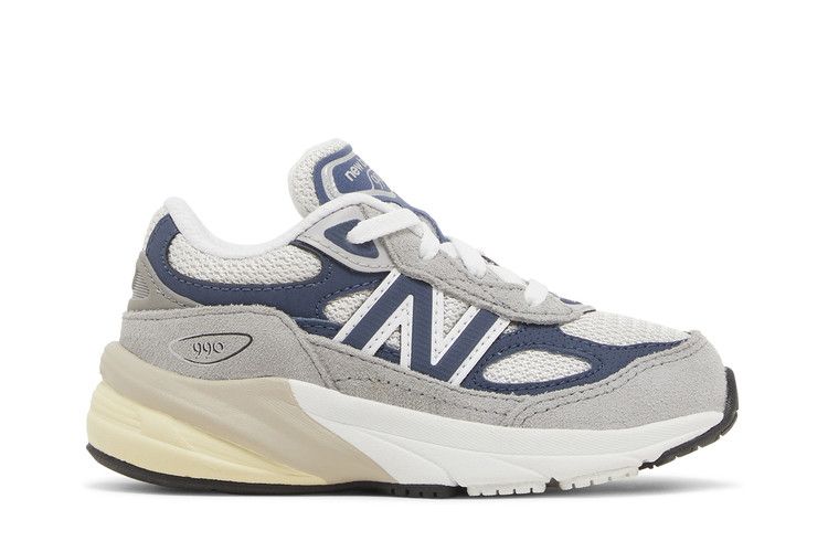 New Balance 990v6 Toddler 'Grey Day 2023' — Marblehead/Vintage Indigo