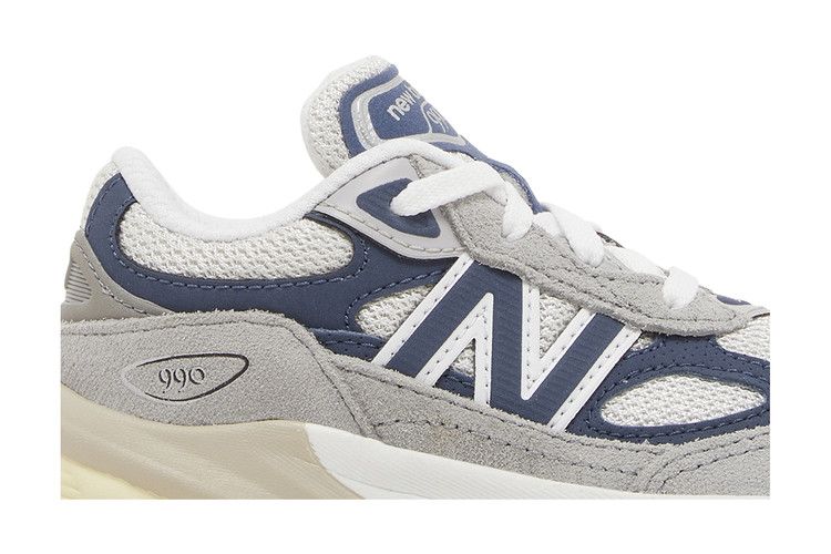 New Balance 990v6 Toddler 'Grey Day 2023' — Marblehead/Vintage Indigo