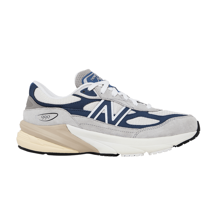 New Balance 990v6 Big Kid 'Grey Day 2023' — Marblehead/Vintage Indigo