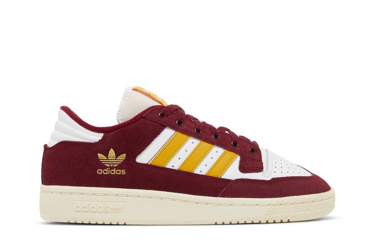 Adidas Centennial 85 Low 'Collegiate Burgundy Gold' — Collegiate Burgundy/Collegiate Gold/Cloud White
