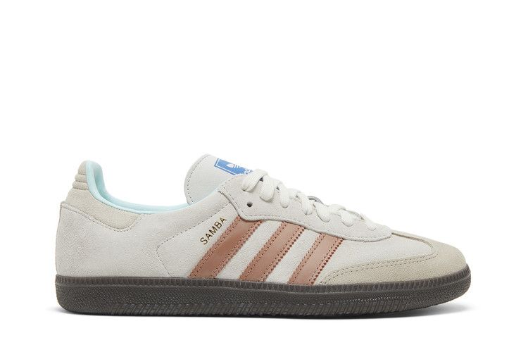 adidas Samba OG 'Clay Strata' — Crystal White/Clay Strata/Gum 5