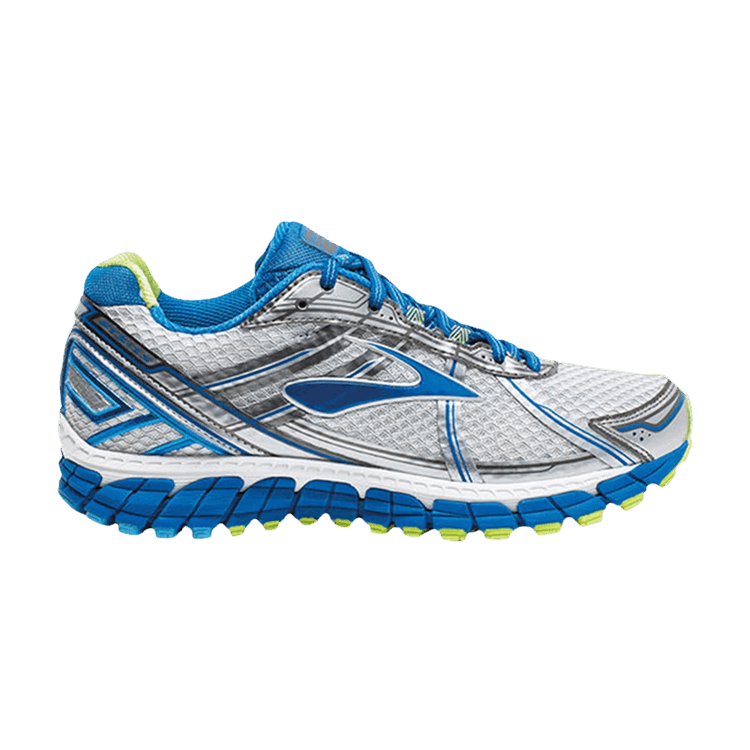 Brooks Wmns Adrenaline GTS 15 D Wide 'Dazzling Blue' — White/Dazzling Blue/Sharp Green