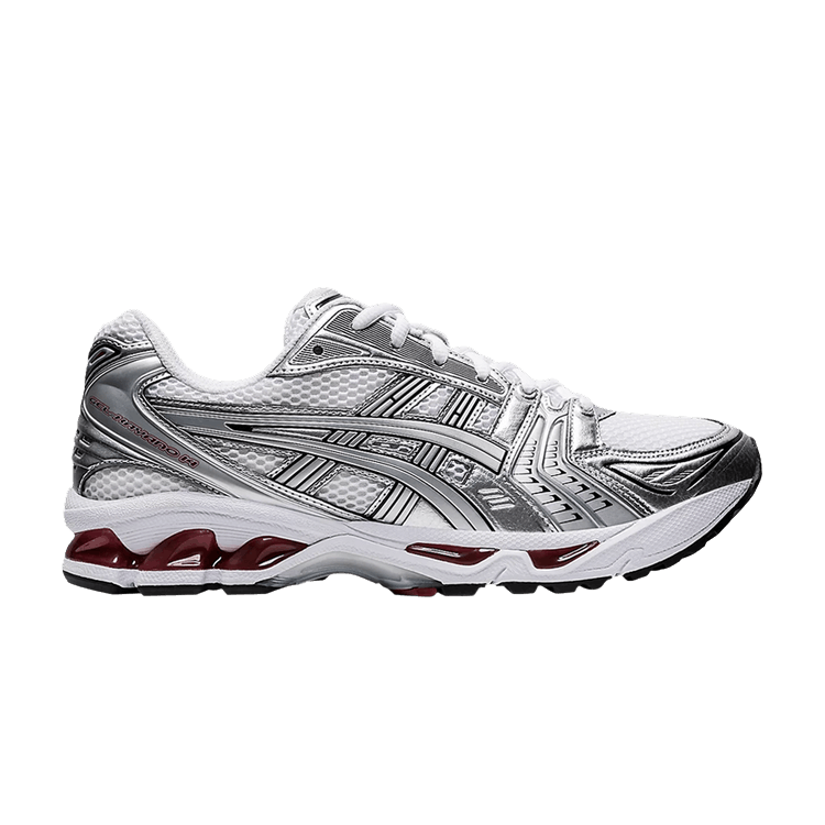 ASICS Gel Kayano 14 'Pure Silver Red' — White/Pure Silver
