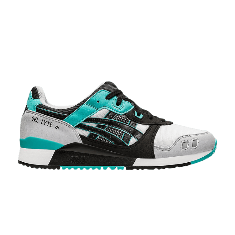 ASICS Gel Lyte 3 'Cyan Black' — White/Black