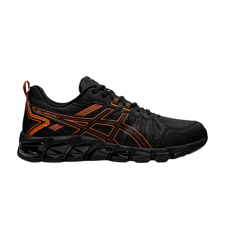 Asics Gel Venture 180 'Black Orange' — Black/Black