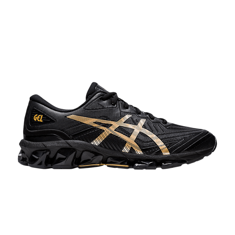Asics Gel Quantum 360 7 'Black Pure Gold' — Black/Pure Gold