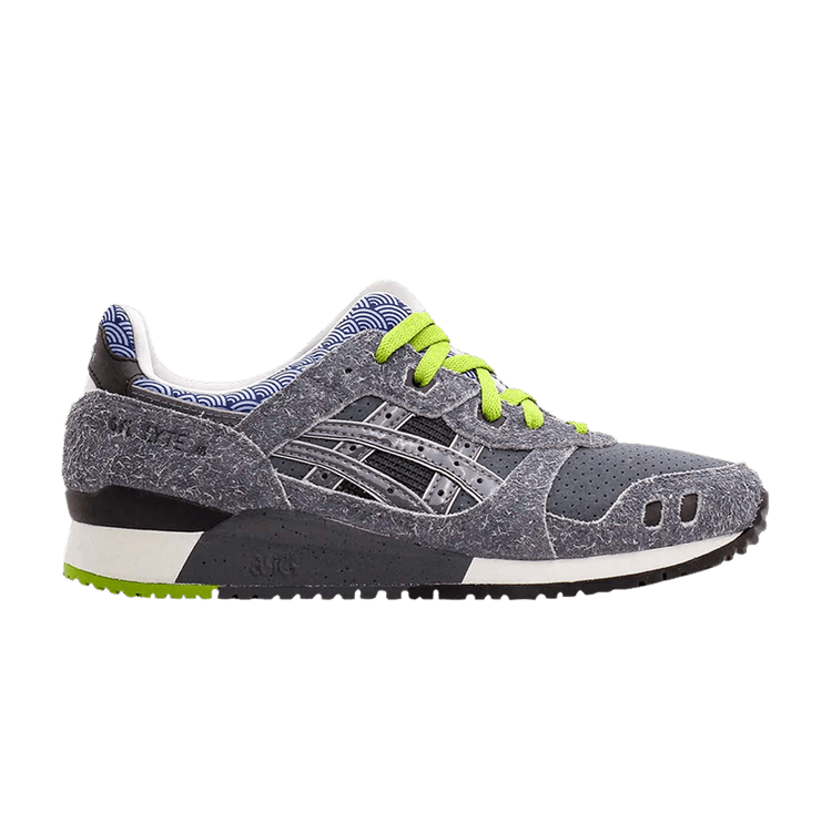 Nice Kicks x ASICS Gel Lyte 3 OG 'Black Sesame' — Castlerock/Castlerock