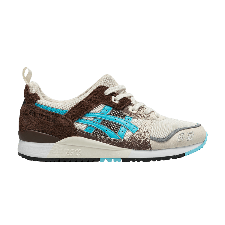 Up There x ASICS Gel Lyte 3 'Kookaburra' — Cream/Dark Brown