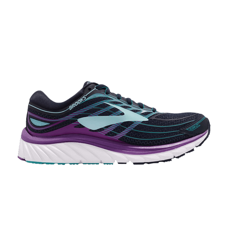Brooks Wmns Glycerin 15 'Evening Blue Purple Cactus' — Evening Blue/Purple Cactus Flower/Teal Victory