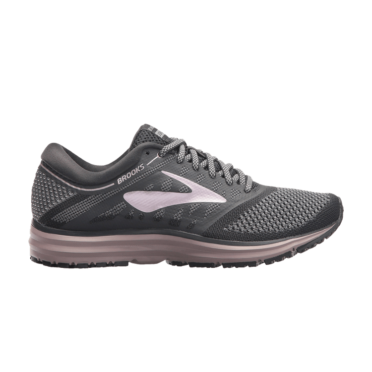 Brooks Wmns Revel 'Grey Rose Gold' — Grey/Ebony/Rose Gold