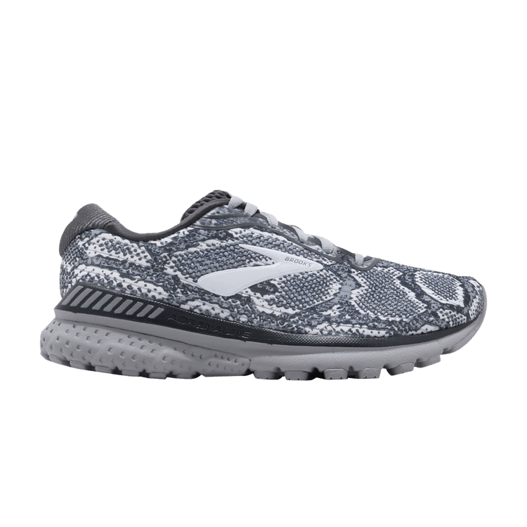 Brooks Wmns Adrenaline GTS 20 'Snake Skin - Grey' — Grey/White