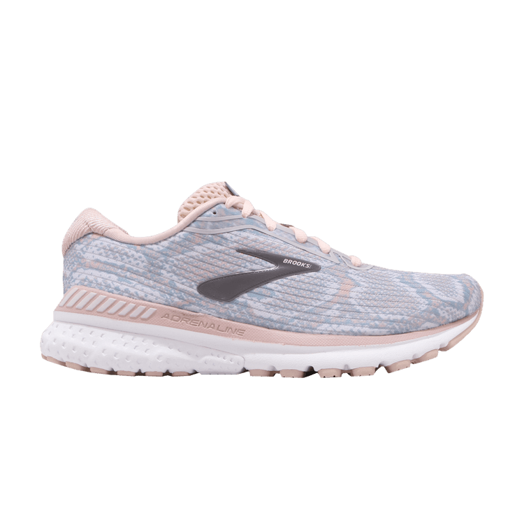 Brooks Wmns Adrenaline GTS 20 'Snake Skin - Pink' — Pink/White/Grey