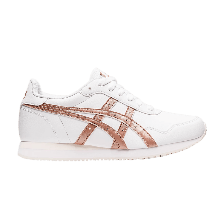 ASICS Wmns Tiger Runner 'White Rose Gold' — White/Rose Gold