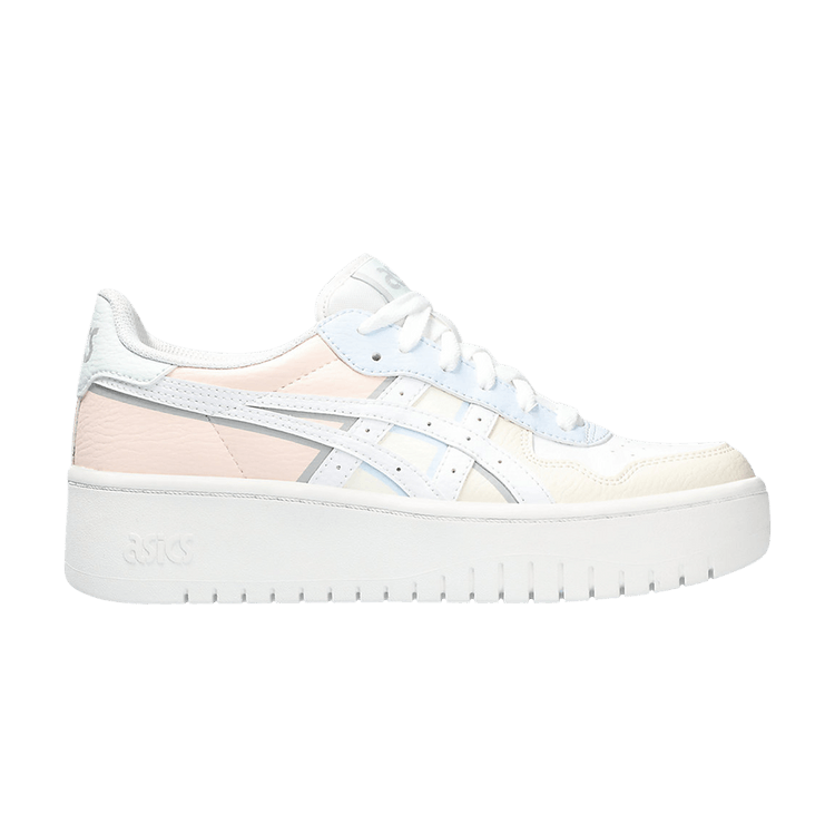 Asics Wmns Japan S PF 'Pearl Pink Light Blue' — White/Pearl Pink