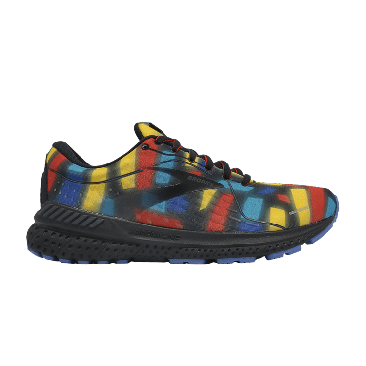 Brooks Wmns Adrenaline GTS 21 'Victory Collection' — Black/Red/Blue/Yellow