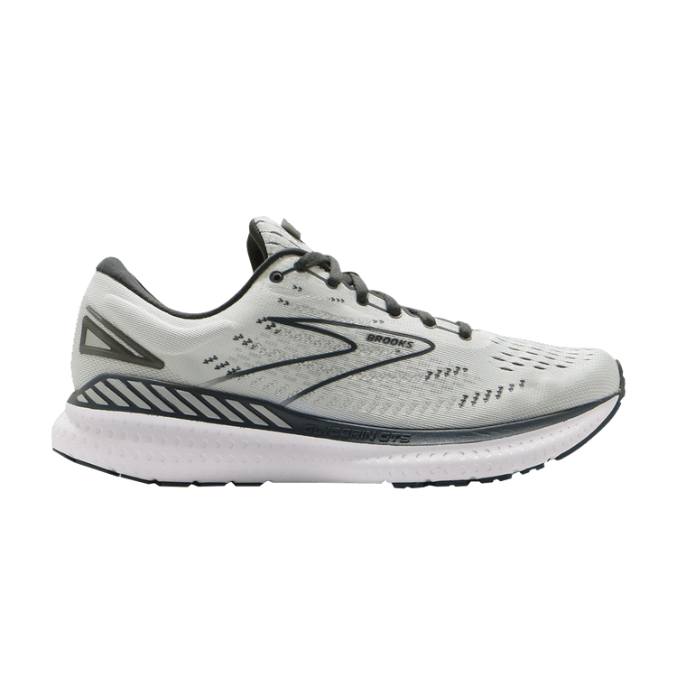 Brooks Wmns Glycerin GTS 19 Wide 'Grey Ombre' — Grey/Ombre/White