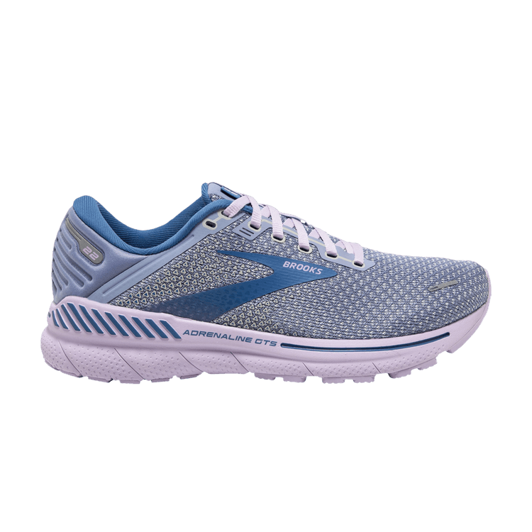 Brooks Wmns Adrenaline GTS 22 'Purple Dutch Blue' — Purple/Dutch Blue/Lilac