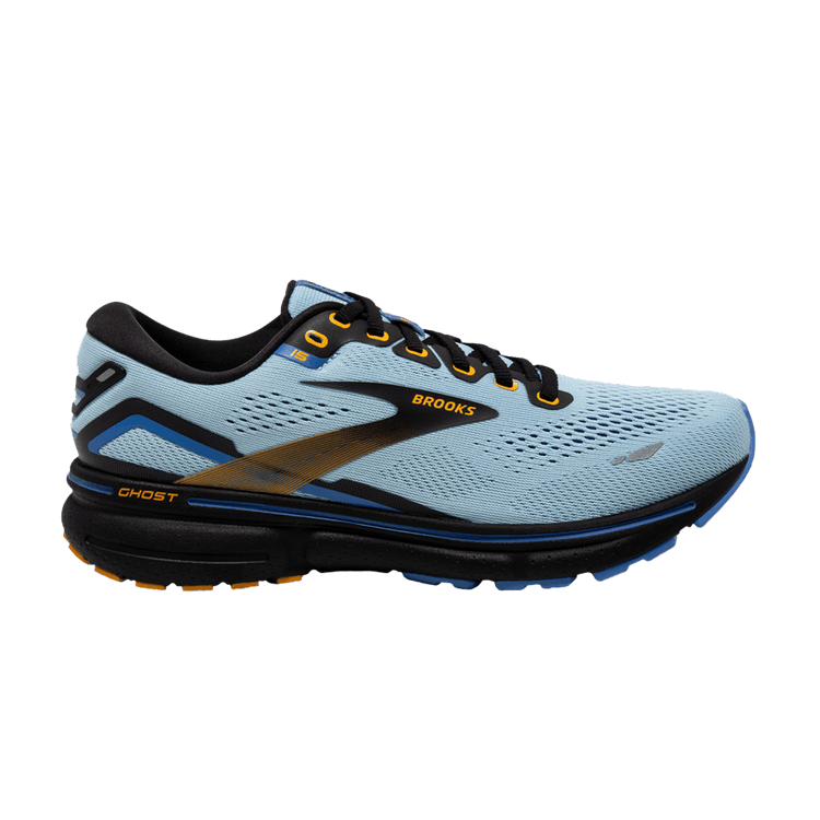Brooks Wmns Ghost 15 'Light Blue Yellow' — Light Blue/Black/Yellow