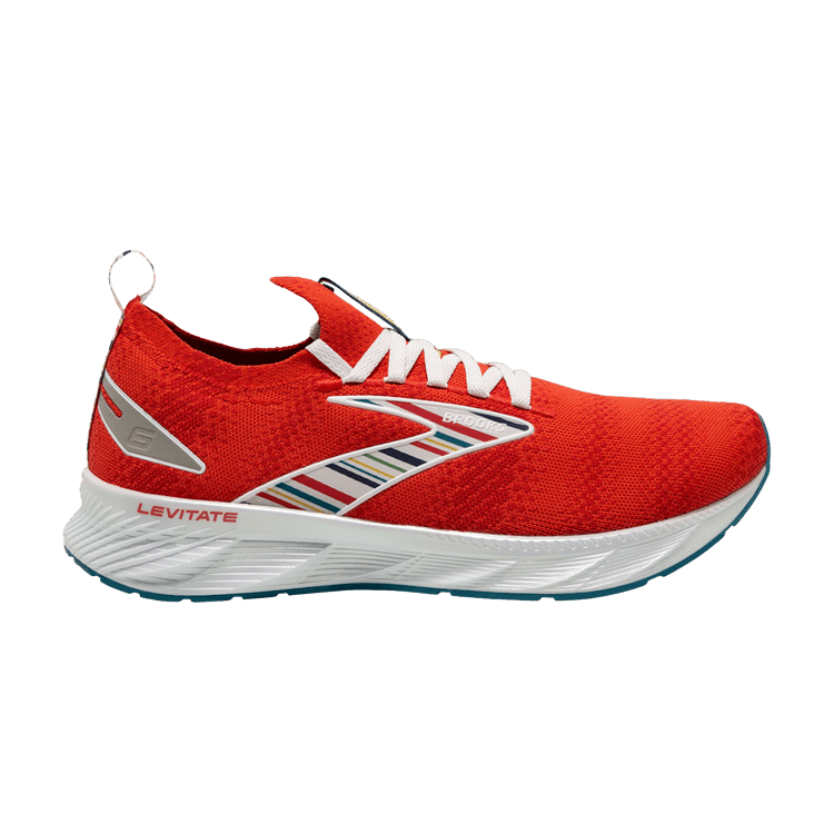 Brooks Wmns Levitate StealthFit 6 'Multi-Color Stripes' — Red/White/Blue