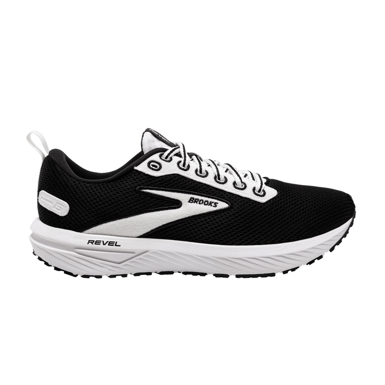 Brooks Wmns Revel 6 'Black White' — Black/White