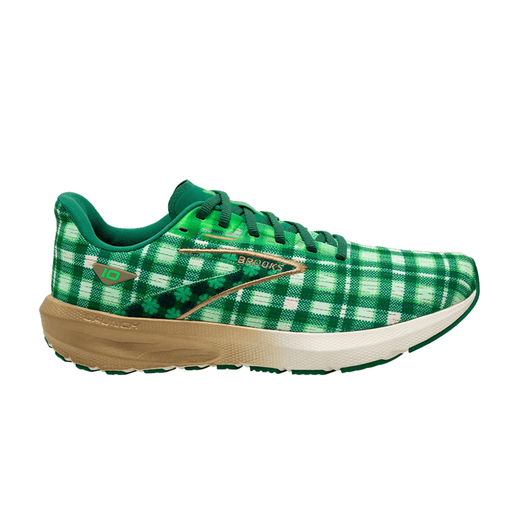 Brooks Wmns Launch 10 'Run Lucky' — Toucan/Verdant/Vanilla