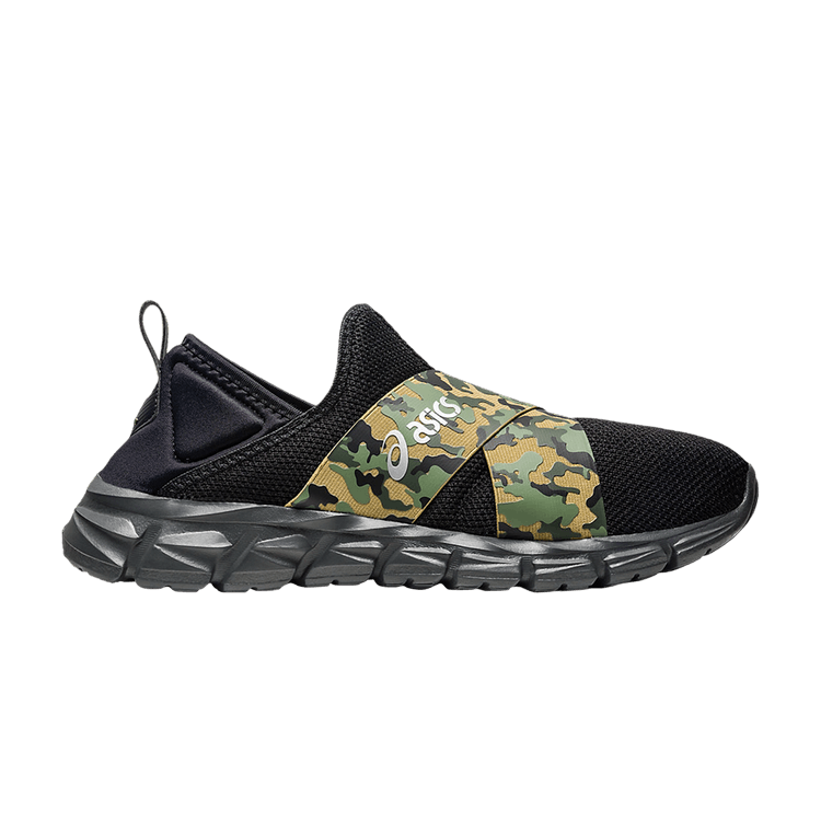 Asics Quantum Lyte Slip-On 'Black Camo' — Black/Camo