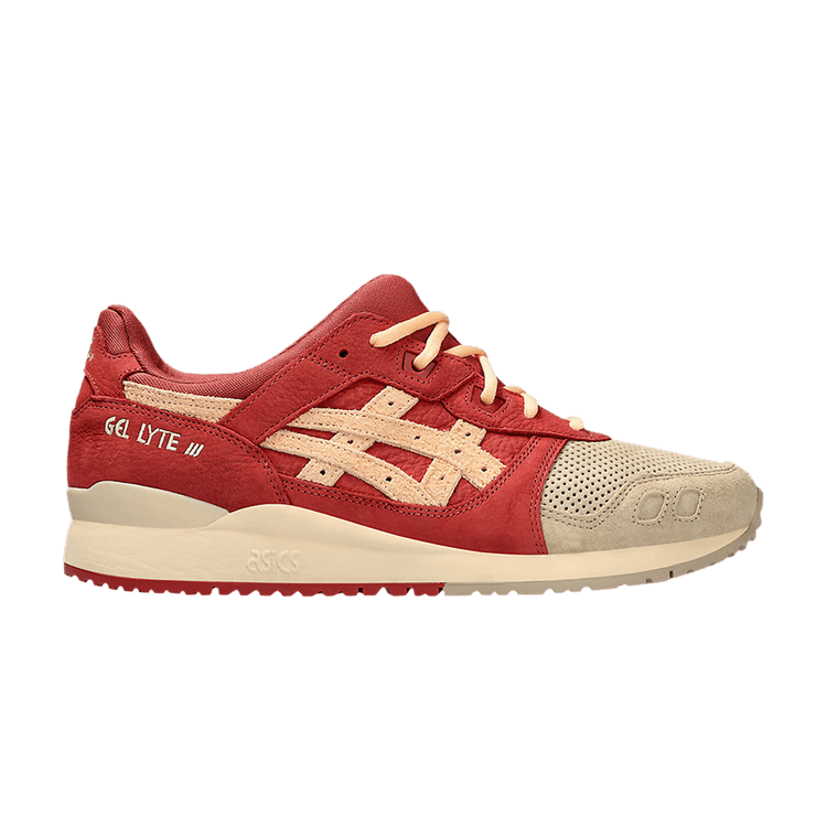 ASICS Gel Lyte 3 OG 'Wood Crepe Burnt Red' — Wood Crepe/Burnt Red