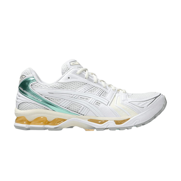 ASICS Gel Kayano 14 'White Green Cream' — White/White