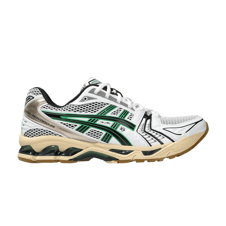 ASICS Gel Kayano 14 'White Hinoki Beige' — White/Hinoki Beige