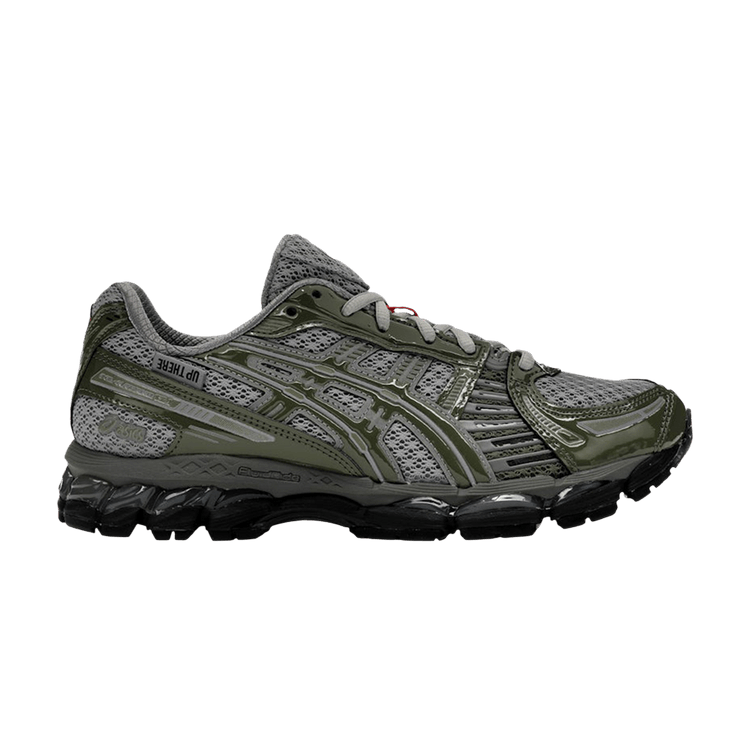 ASICS Gel Kayano 12.1 'Olive Green' — Olive Green/Grey/Red