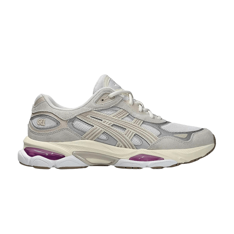 ASICS Gel NYC 2.0 'White Cream Purple' — White/Cream