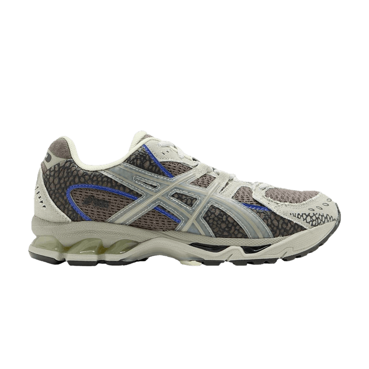 Eighteen East x ASICS GEL Nimbus 10.1 'A Study On Speed' — Brown/Grey/Silver/Blue