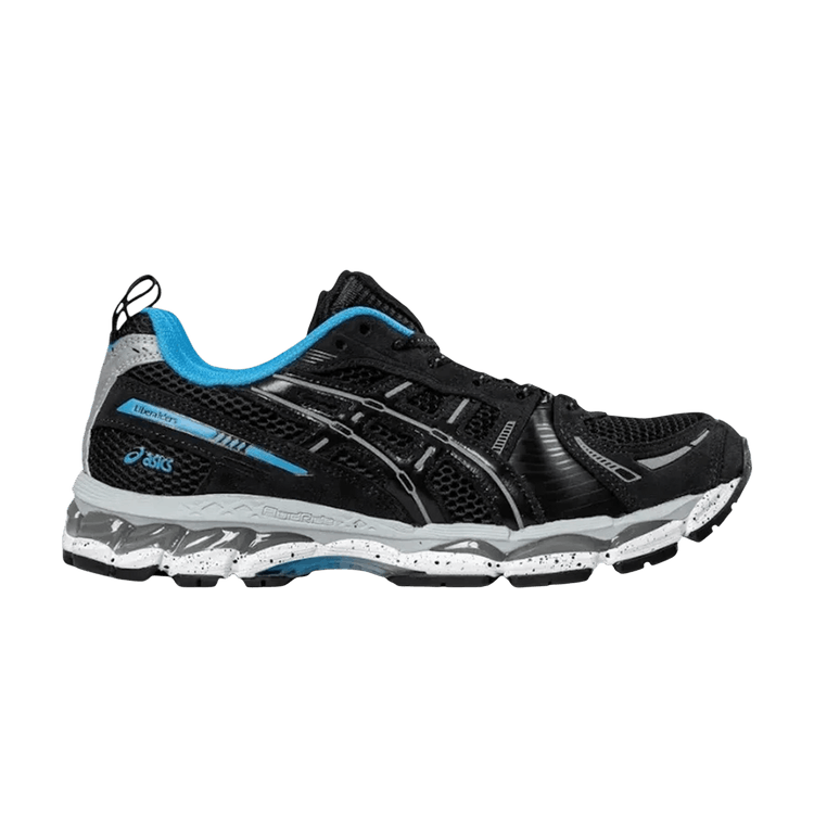 Liberaiders × ASICS Gel Kayano 12.1 'Black Pure Silver' — Black/Pure Silver