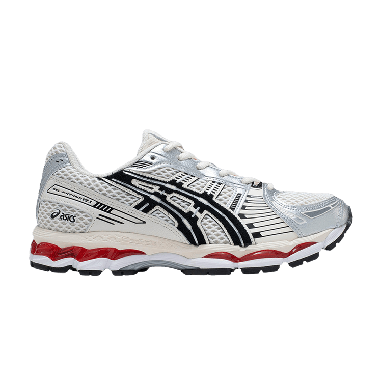 Lapstone &amp; Hammer x ASICS Gel Kayano 12.1 'The Spark' — Cream/Black-Red