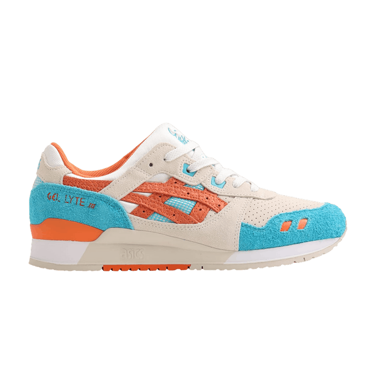 ASICS Gel Lyte 3 Remastered 'Shigeyuki Mitsui' — Orange/Cream-Blue