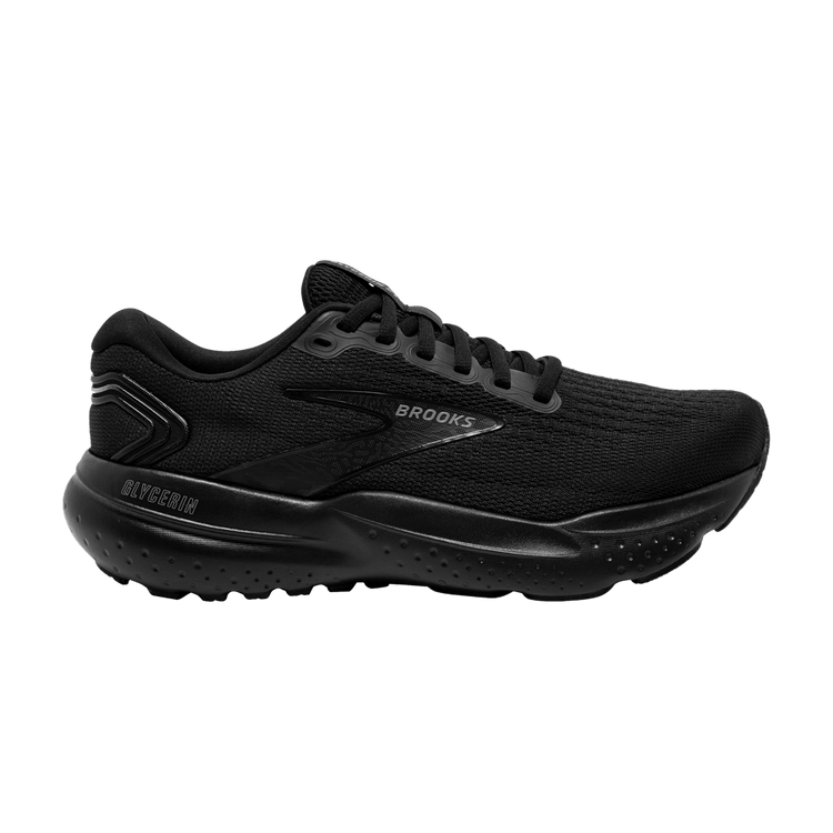 Brooks Wmns Glycerin 21 'Black Ebony' — Black/Black/Ebony