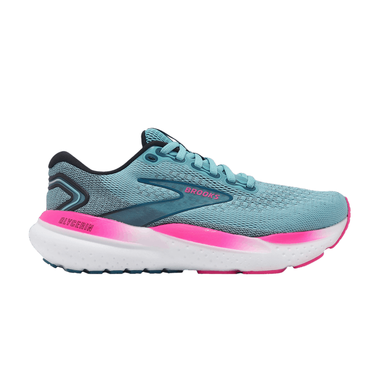 Brooks Wmns Glycerin 21 'Moroccan Blue Pink' — Moroccan Blue/Aqua/Pink