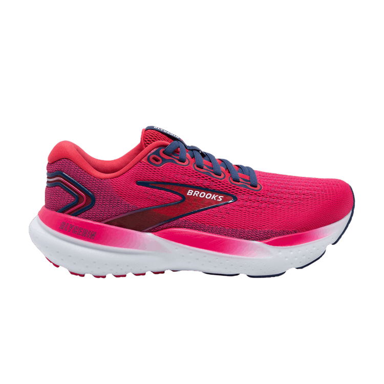 Brooks Wmns Glycerin 21 'Raspberry Estate Blue' — Raspberry/Estate Blue