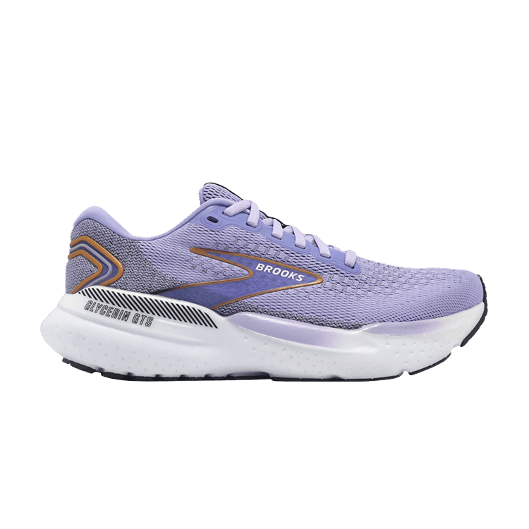Brooks Wmns Glycerin GTS 21 'Lavender Copper' — Lavender/Black/Copper