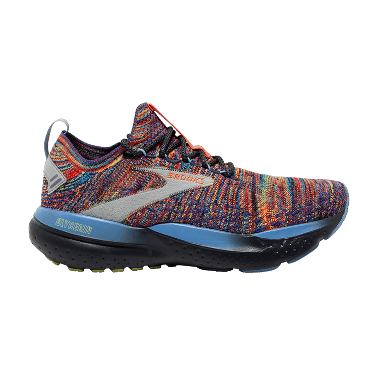 Brooks Wmns Glycerin StealthFit 21 'Ebony Multi-Color' — Ebony/Charlock/Vista