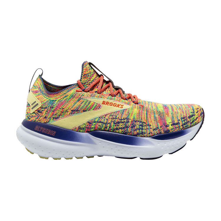 Brooks Wmns Glycerin StealthFit 21 'Persimmon Multi-Color' — Persimmon/Charlock/Spectrum