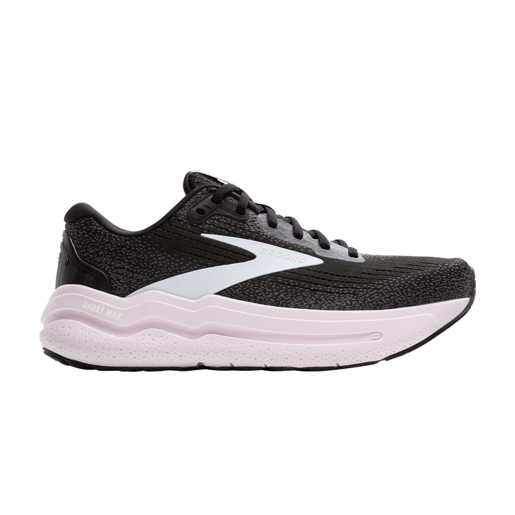 Brooks Wmns Ghost Max 2 'Black White Orchid Ice' — Black/White/Orchid Ice