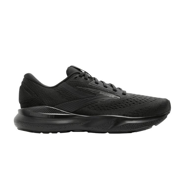 Brooks Wmns Adrenaline GTS 24 'Black Ebony' — Black/Black/Ebony