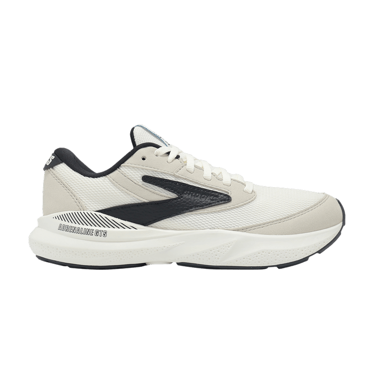 Brooks Wmns Adrenaline GTS 24 'Coconut Black' — Coconut/Silver Lining/Black