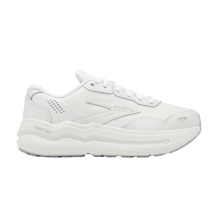 Brooks Wmns Ghost Max L Wide 'White' — White/White