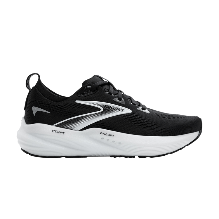Brooks Wmns Glycerin 22 'Black Grey White' — Black/Grey/White