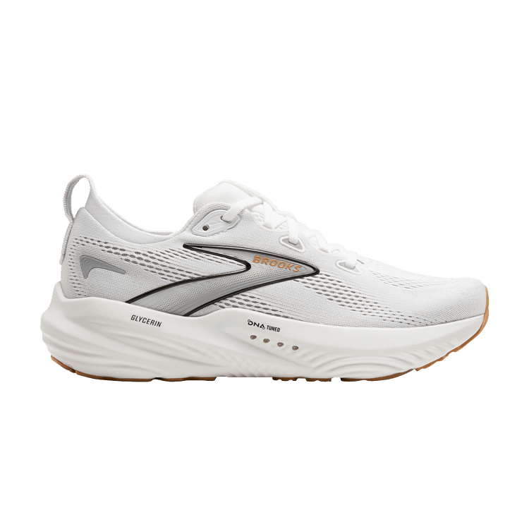 Brooks Wmns Glycerin 22 'White Grey Black' — White/Grey/Black