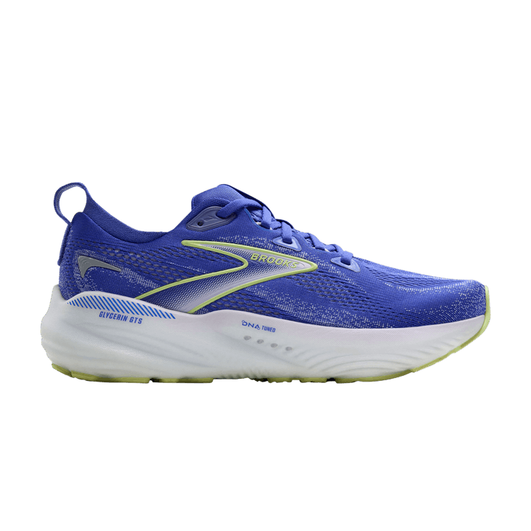 Brooks Wmns Glycerin GTS 22 'Amparo Blue' — Amparo Blue/Hyper Iris/Yellow