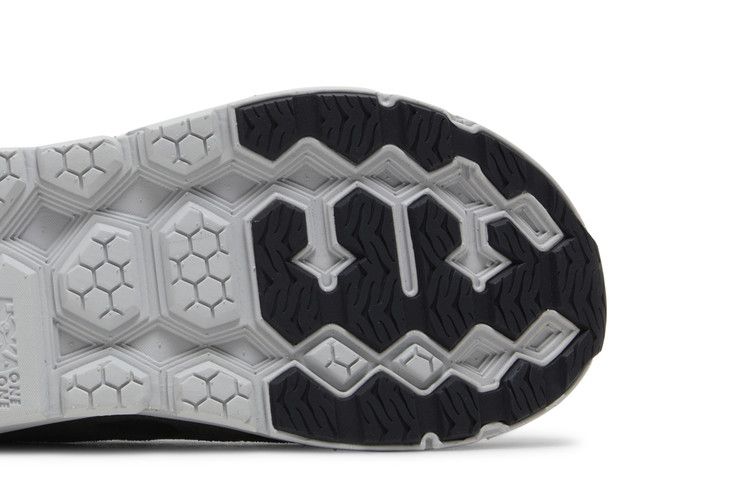 HOKA Clifton L Suede 'Black Lunar Rock' — Black/Lunar Rock