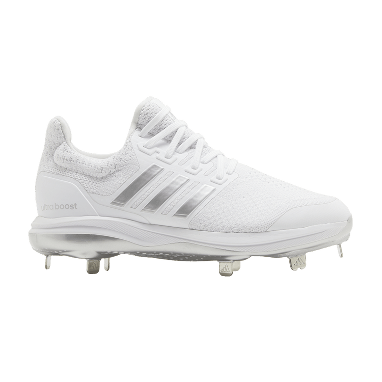 adidas UltraBoost DNA 5.0 Cleat 'White Silver Metallic' — Cloud White/Silver Metallic/Cloud White